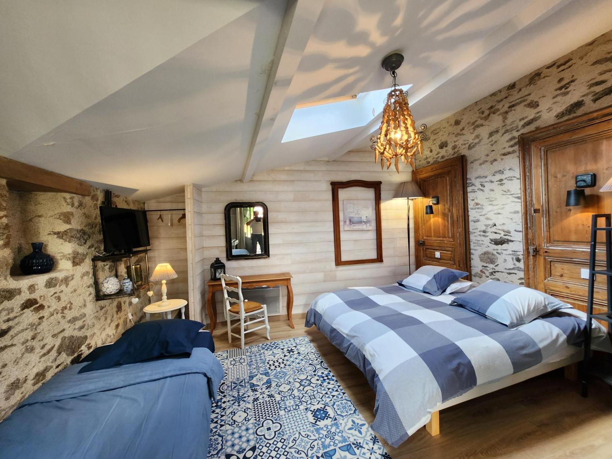 Les Chambres De La Forge Des Collines Les Herbiers Bagian luar foto
