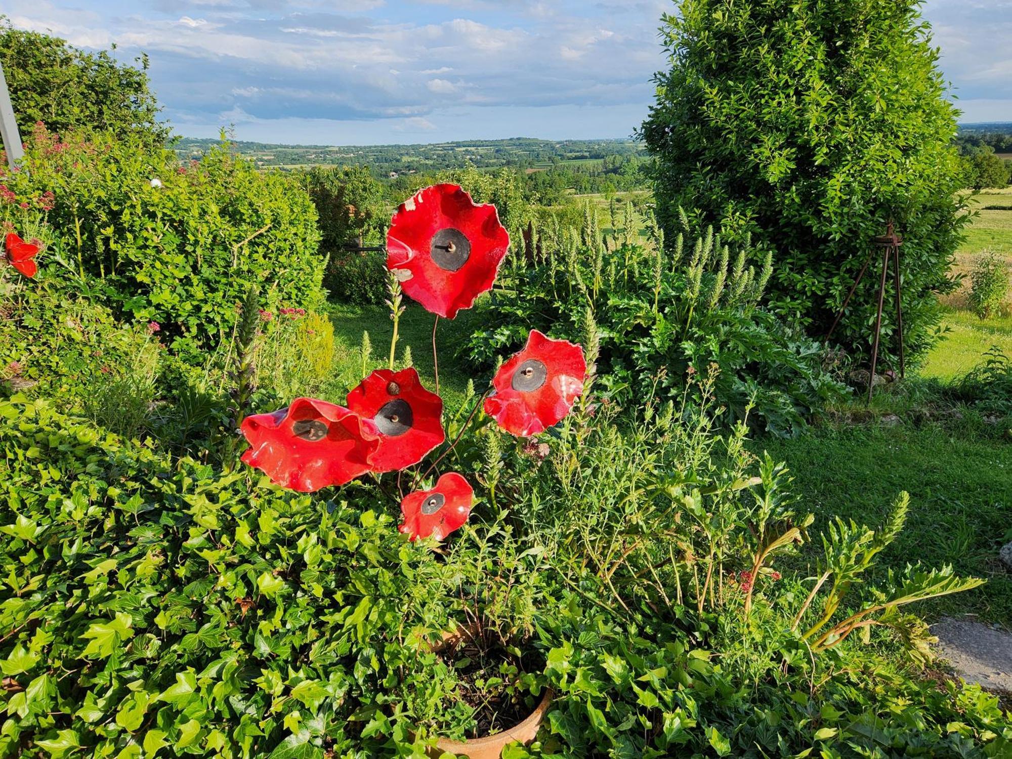 Les Chambres De La Forge Des Collines Les Herbiers Bagian luar foto