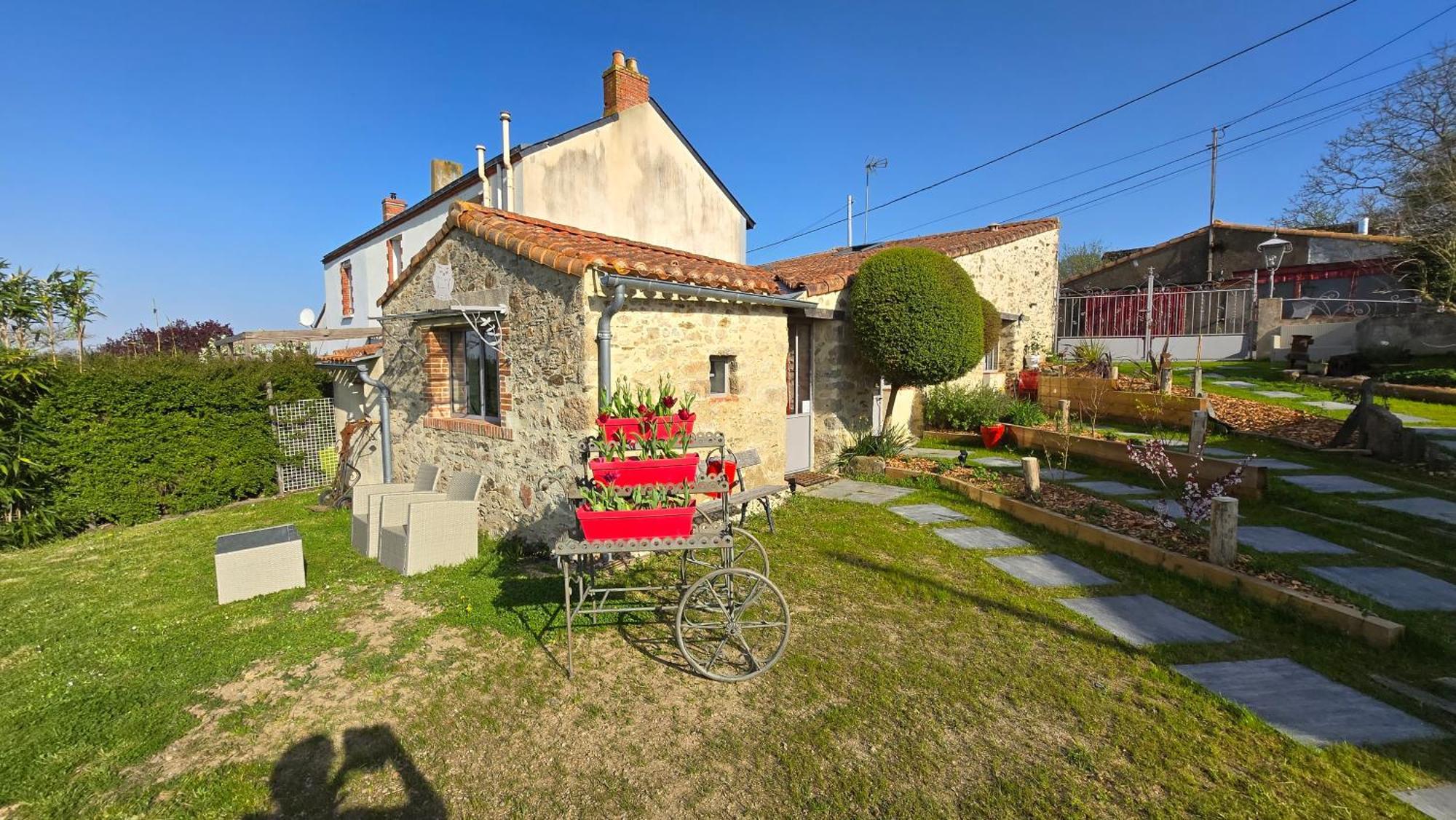 Les Chambres De La Forge Des Collines Les Herbiers Bagian luar foto