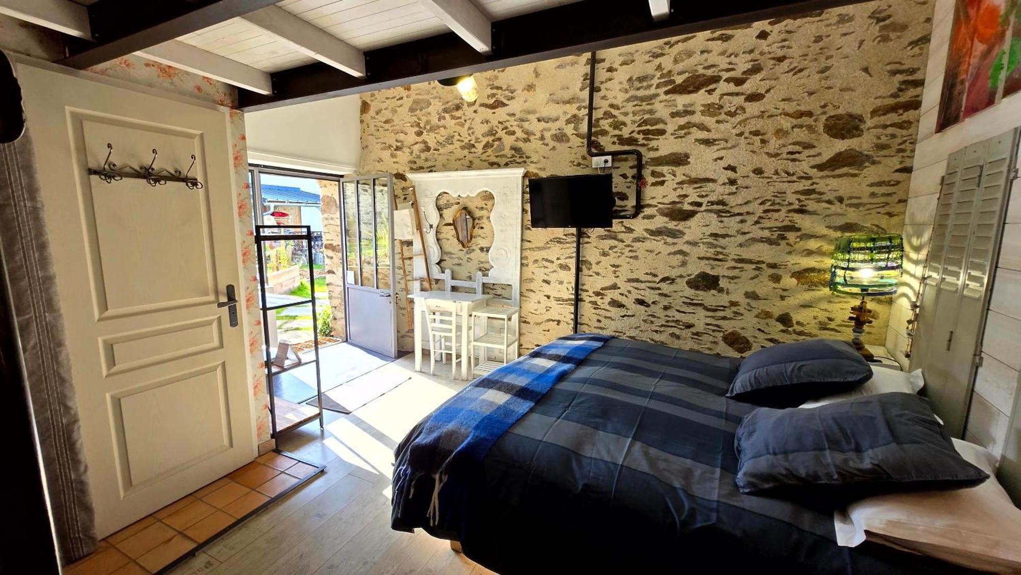 Les Chambres De La Forge Des Collines Les Herbiers Bagian luar foto