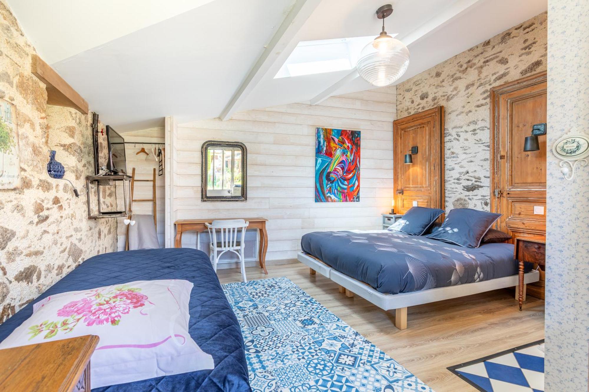 Les Chambres De La Forge Des Collines Les Herbiers Bagian luar foto